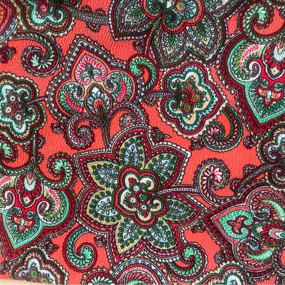 Rebel Sugar Paisley Boho Print Mini Dress/Tunic - Picture 8 of 8